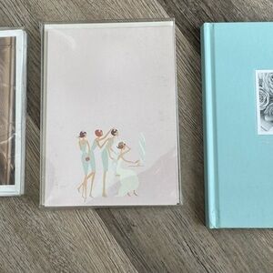 NWT Bridal Parisian Notecards, Bridal invitations and journal.